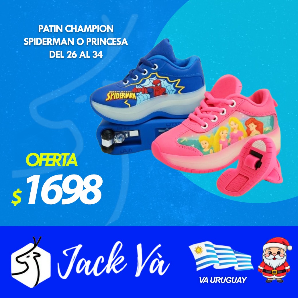 Patines Ajustables Infantiles - Personajes